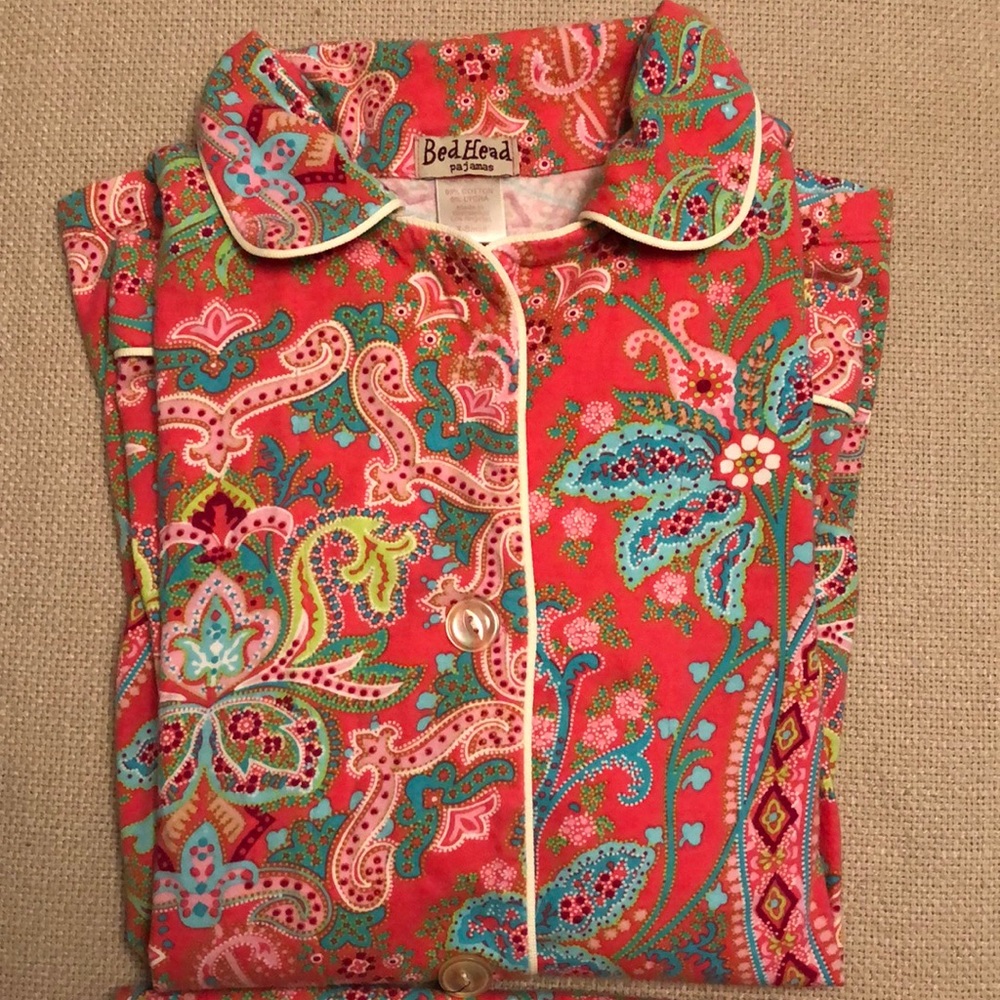 Bed Head cotton pajamas (long sleeve top + pants)